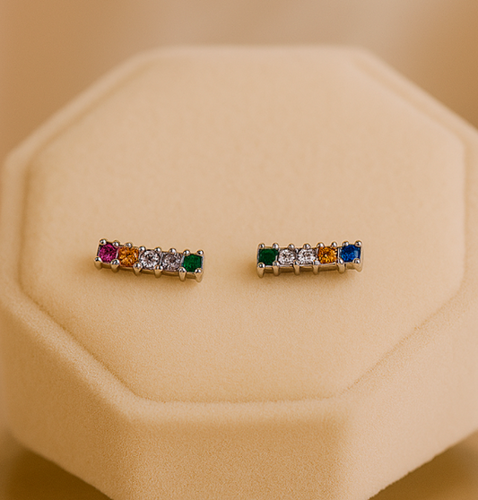 Brincos Ear Cuff Mix Color XYE105265