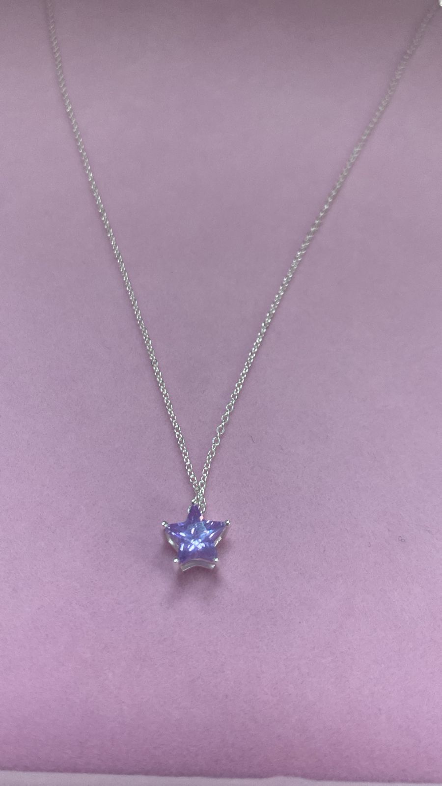 Colar pingente Estrela Prata 925 DCG0326