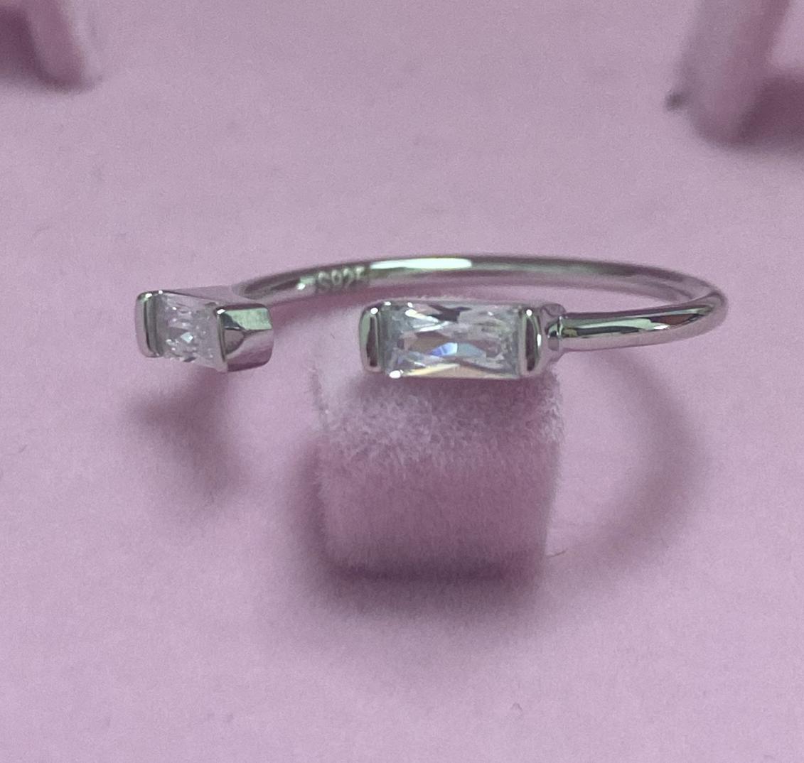 Anel Regulável Ponto de Luz - Prata 925 DCG0363