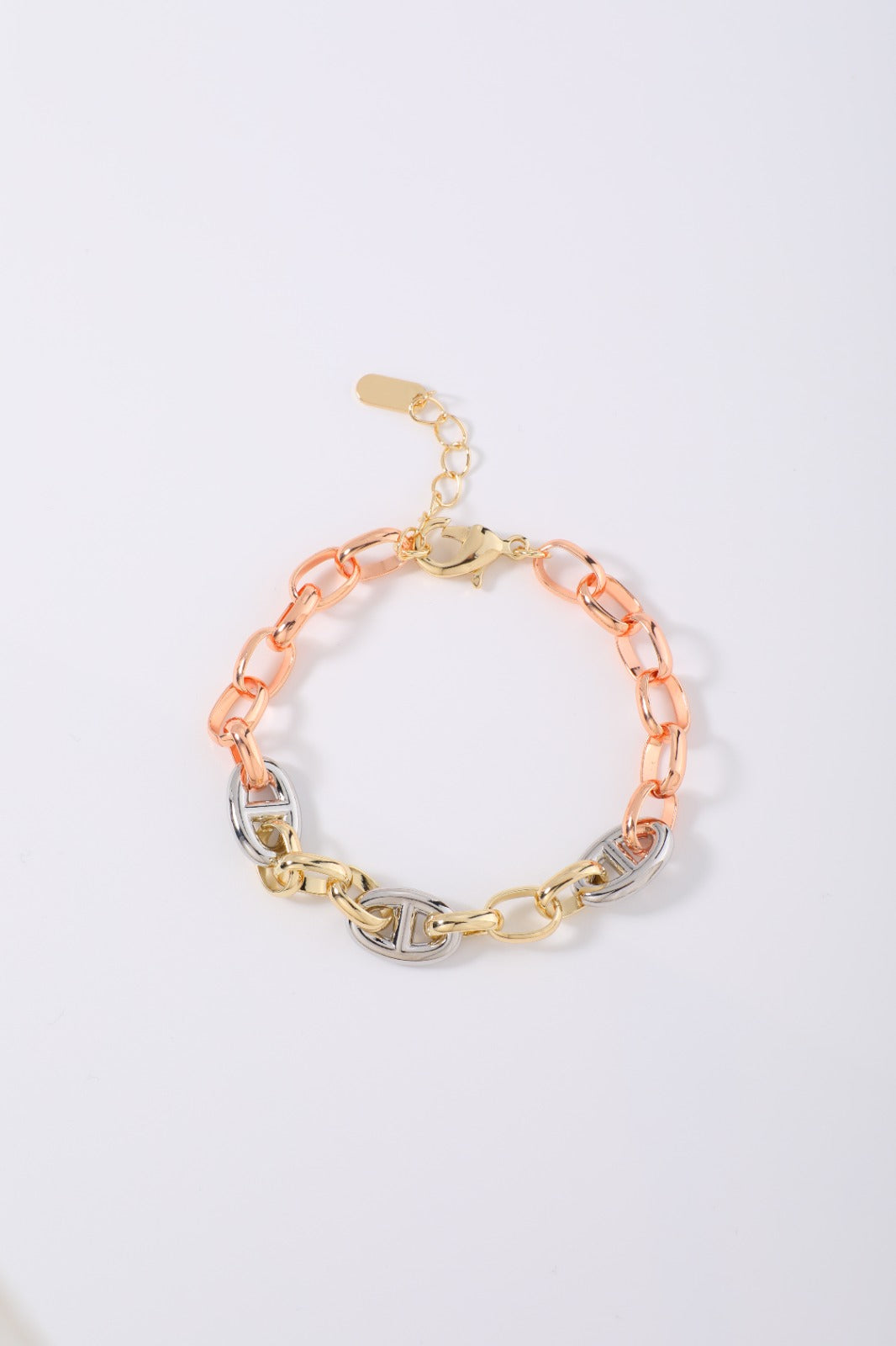 Pulseira Elos Luxo Mix de Banhos DCG0381