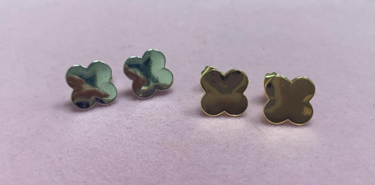 Brincos Inspiracoes Trevo liso XYE105166