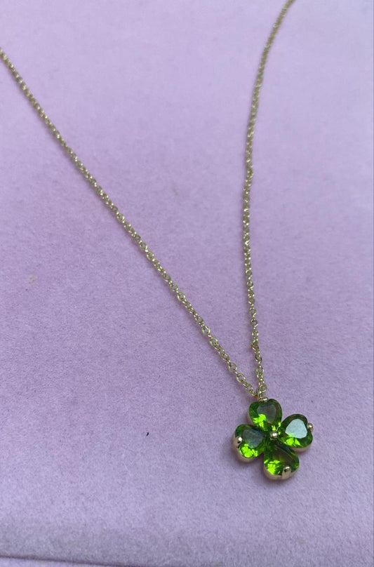 Colar Trevos Cores XYS101815