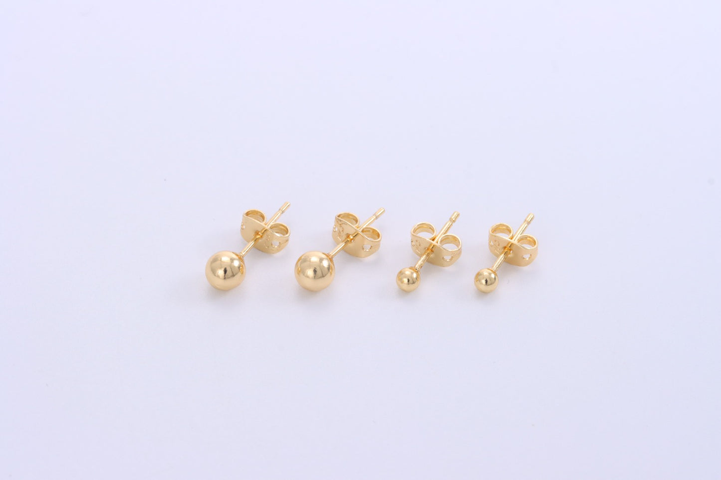 Brinco bolinha lisa 5mm DCG0424