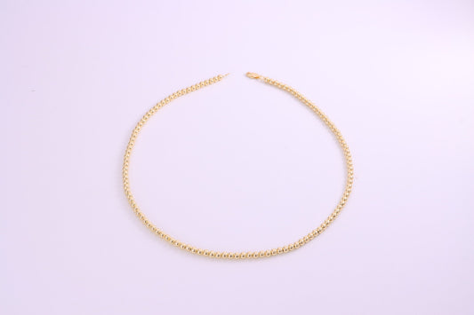 Colar esferas lisas DCG0421