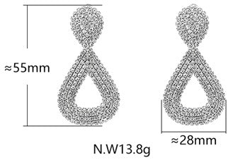 Brinco Luxuoso Brilho Unico  XYE104313      新款