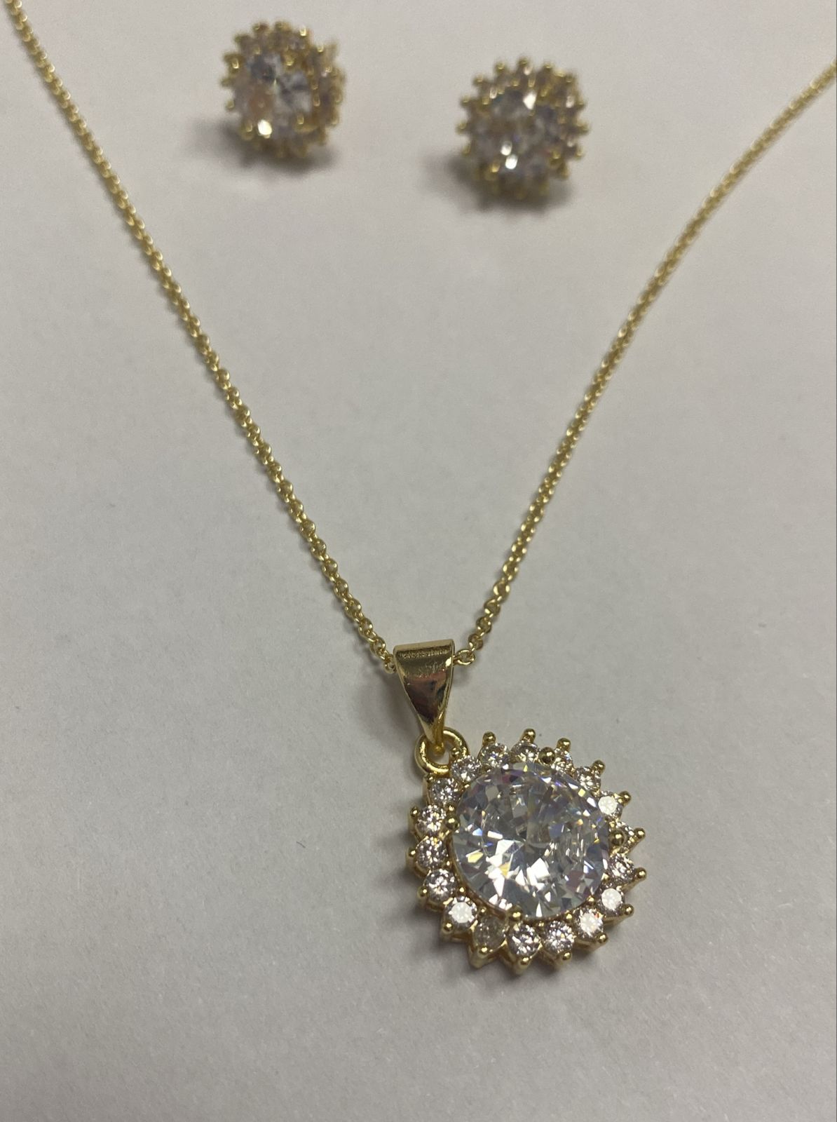 Conjunto Brilho da Manha Diamante de alto carbono DCG0482