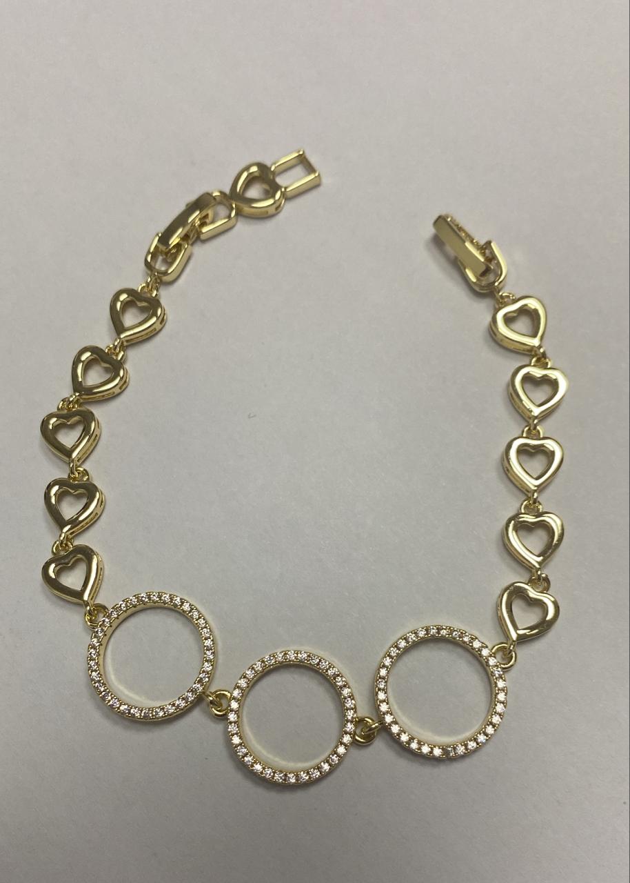 Pulseira aros craveajado DCG0477