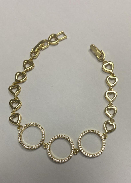 Pulseira aros craveajado DCG0477