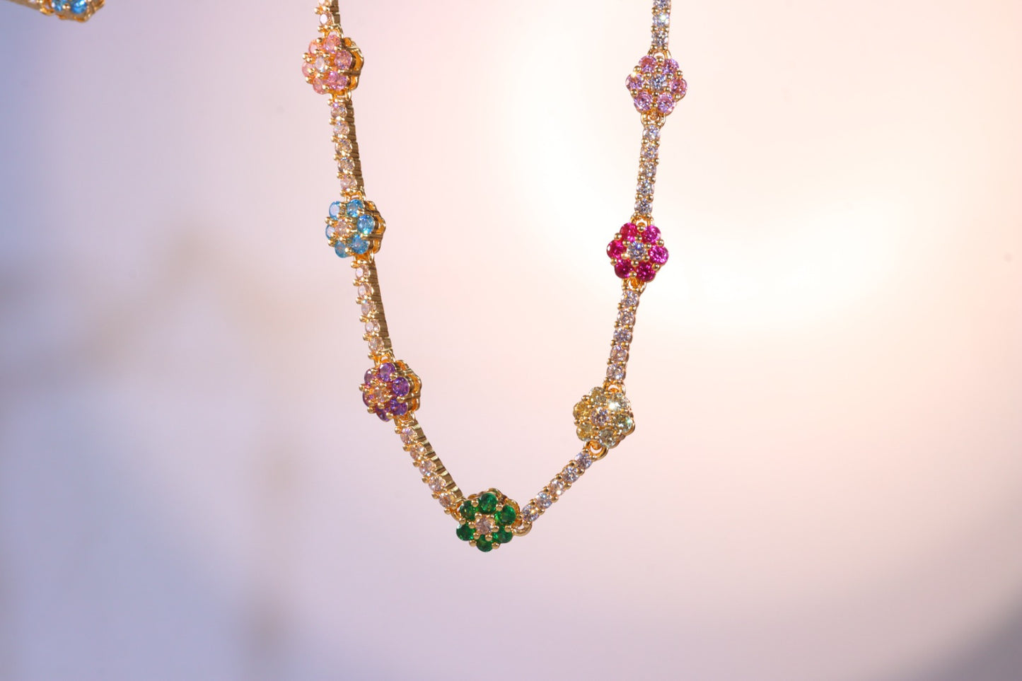 Colar Riviera Flowers XYN101675