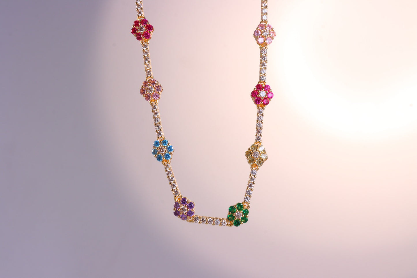 Colar Riviera Flowers XYN101675