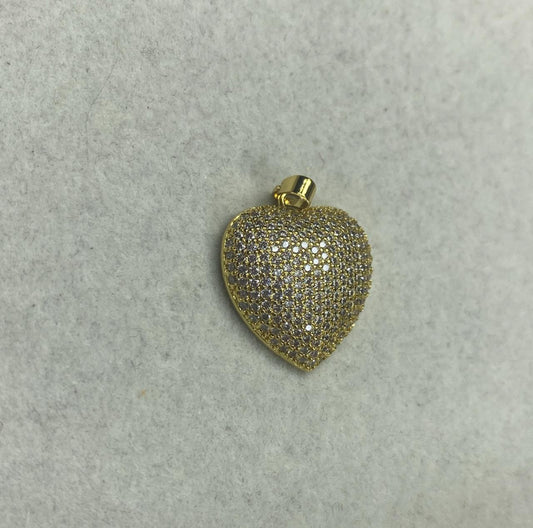 Pingente Coracao Cravejado XYS101244