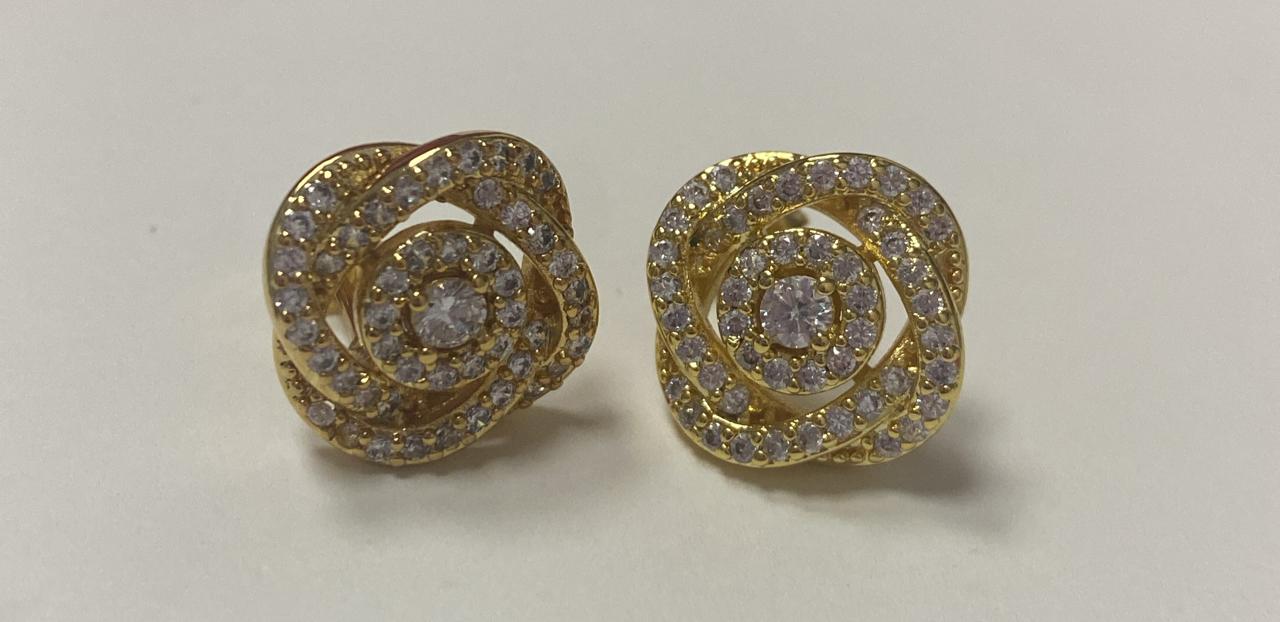 Brincos Cravejados Luxo XYE102955