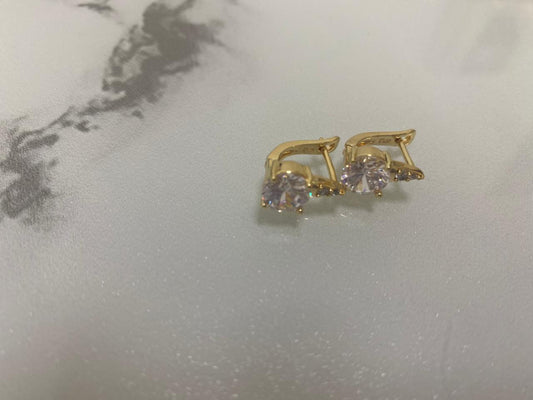 Brincos pedras lapidadas DCG0529