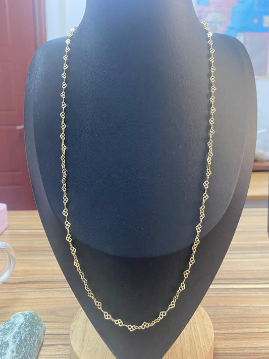 Colar coracoes lisos pequenos DCG0512