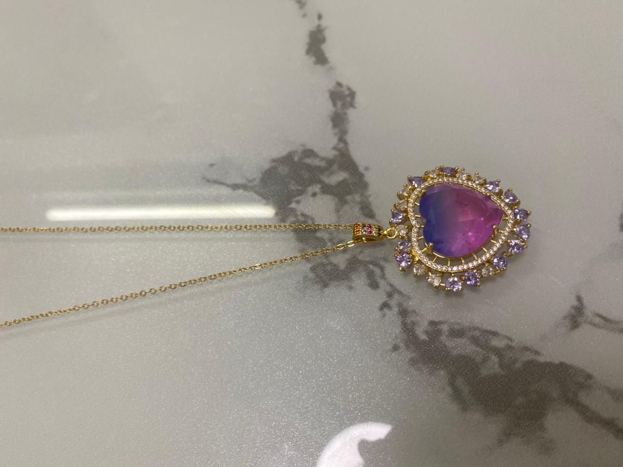 Colar Coracao perfeito XYN101202