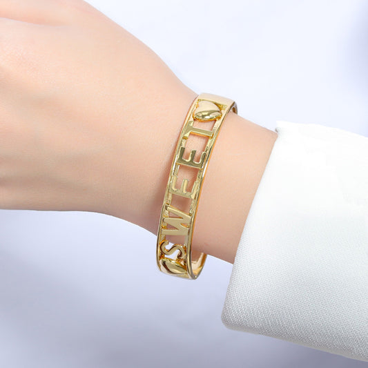 Pulseira Rigida Sweet Heart  XYH100776