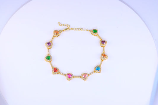 Pulseira Riviera Coracoes XYN101221