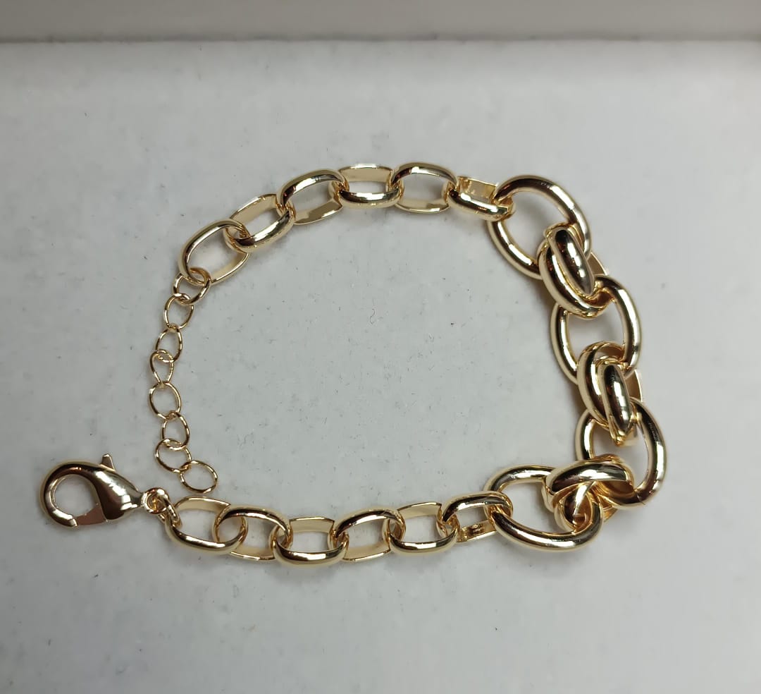 Pulseira elos lisos Inspiracao DCG0568