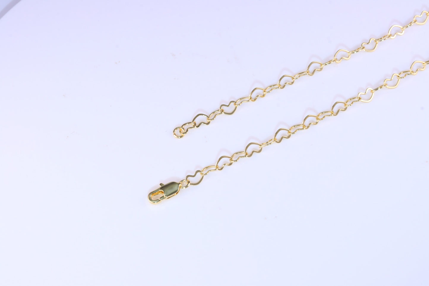 Colar Coracoes encantados 6mm DCG0513