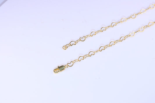 Colar Coracoes encantados 6mm DCG0513