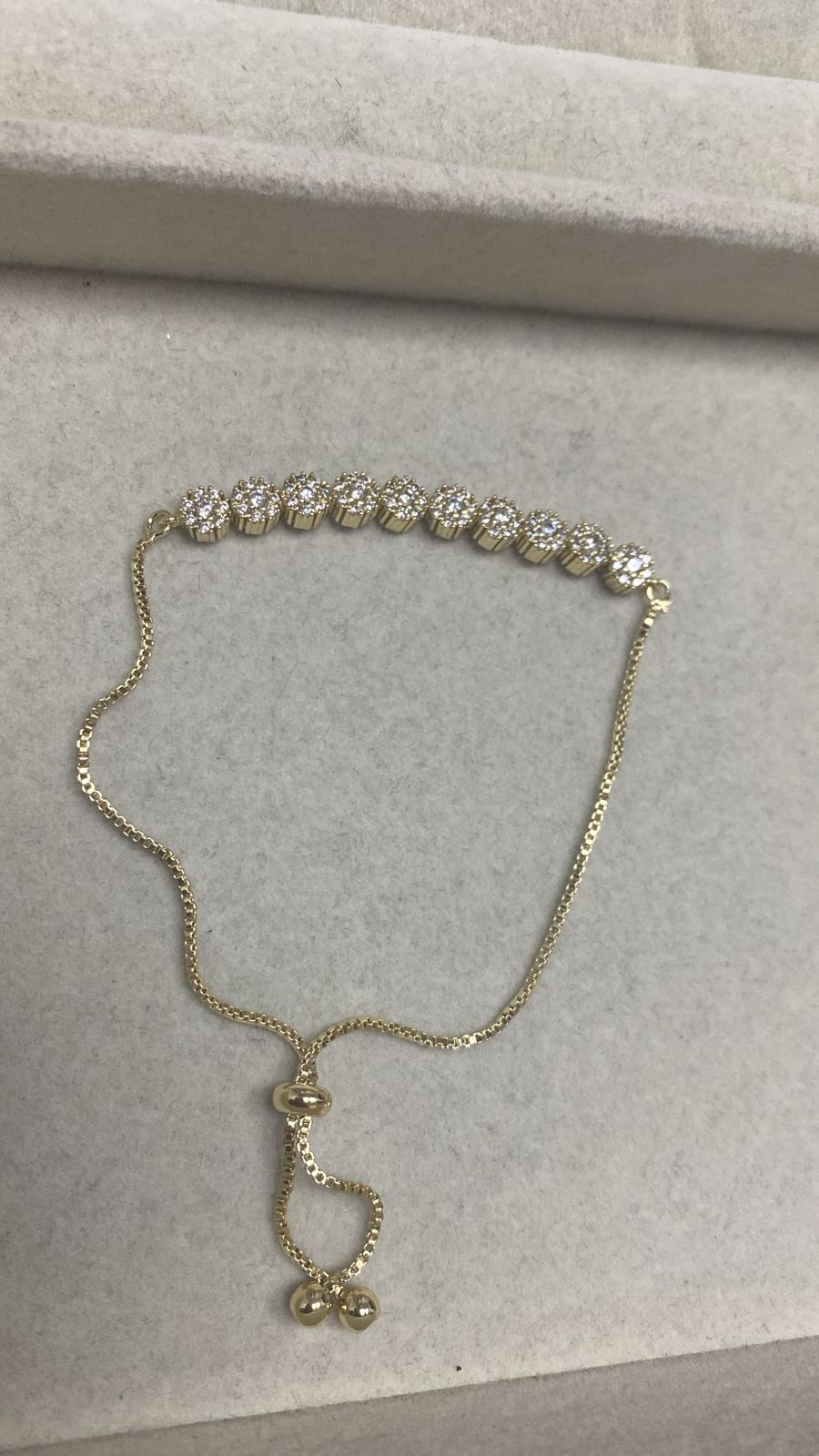 Pulseira Ajustavel brilho unico DCG0615