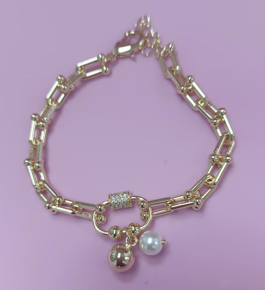 Pulseira Inspiracao Tiffany com pingente DCG0669