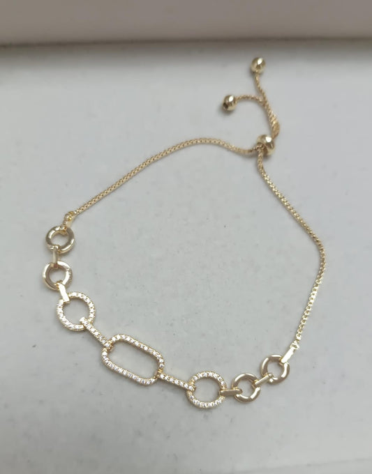 Pulseira elos estilo luxo DCG0920