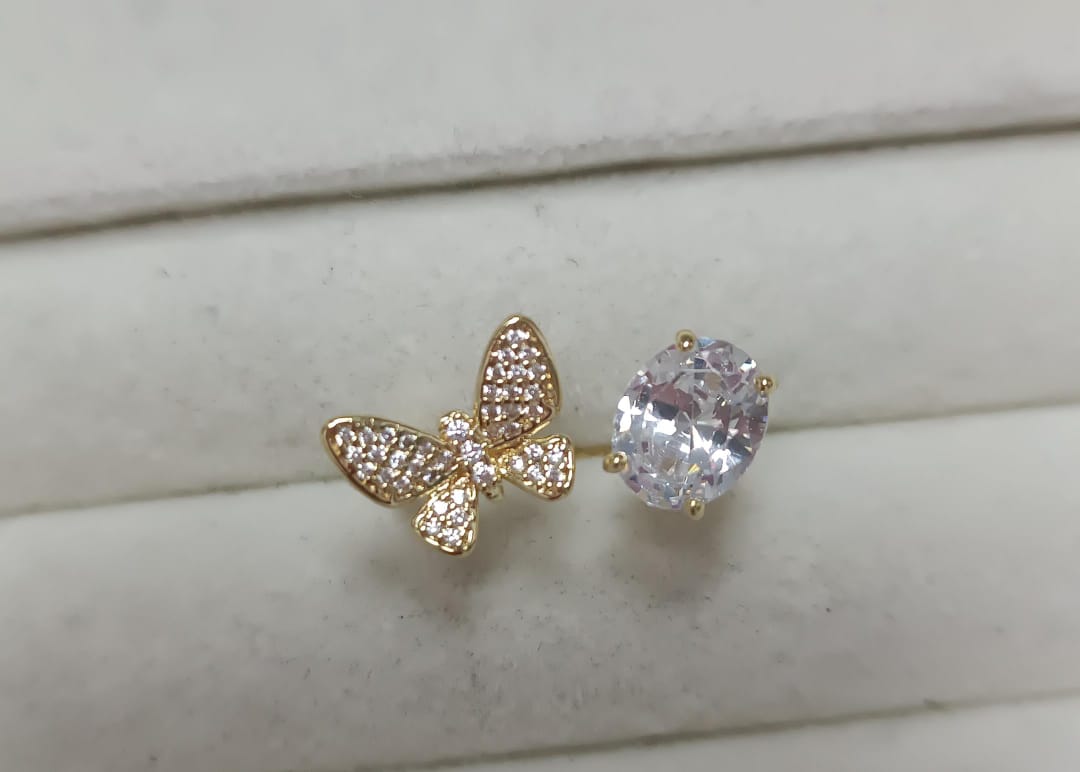 Anel Borboleta Iluminada DCG0927