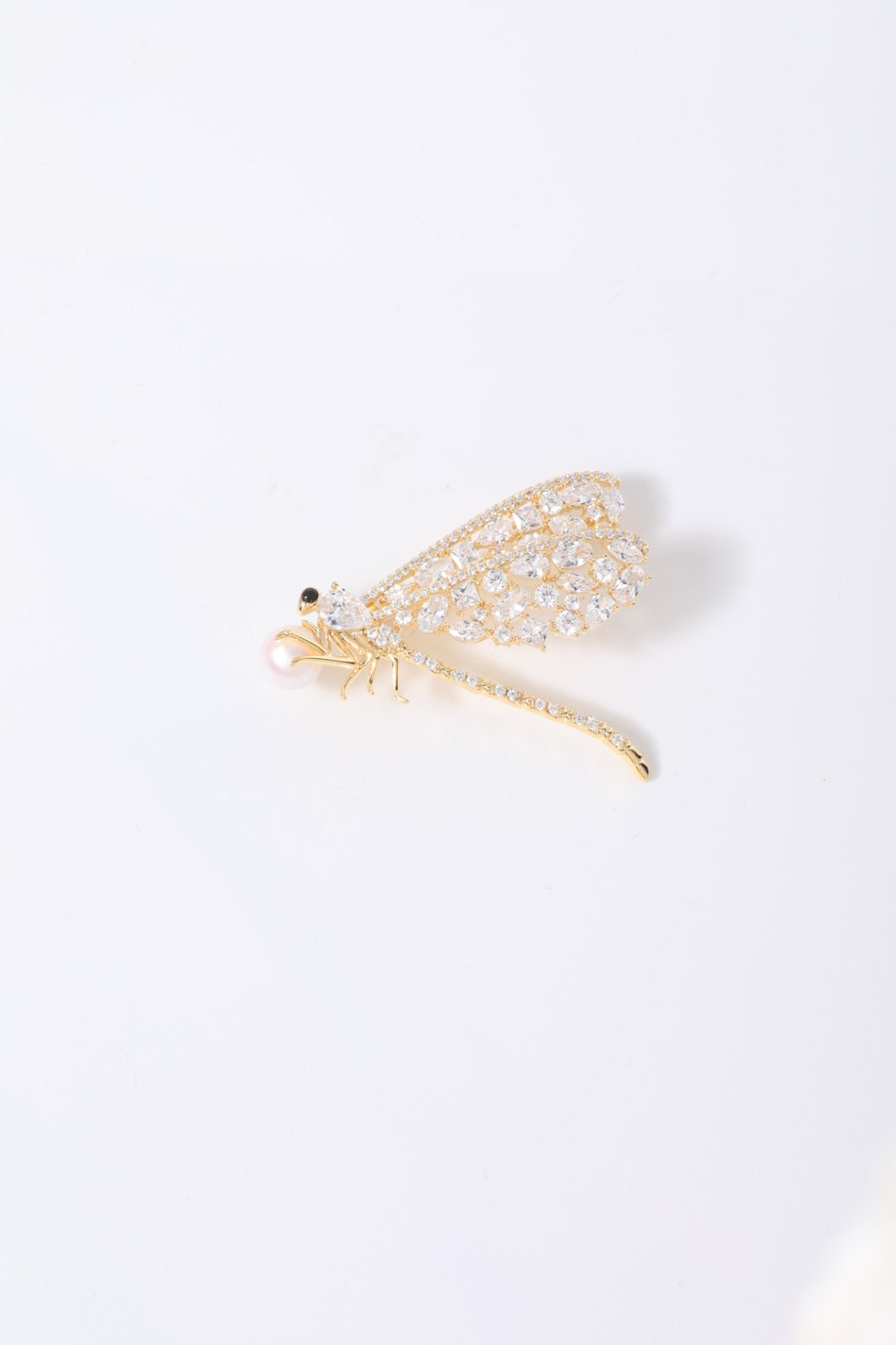 Broche Libélula Cravejada EBG0003