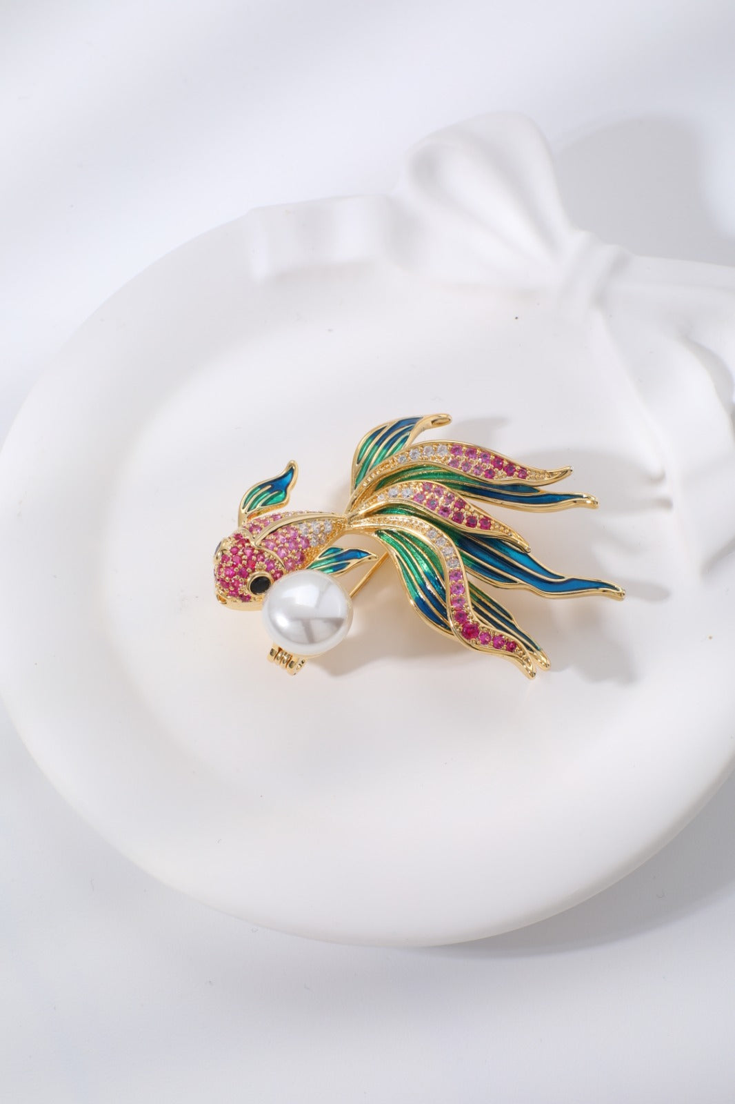 Broche Peixe Kinguio - Sorte e Prosperidade  EBG0004