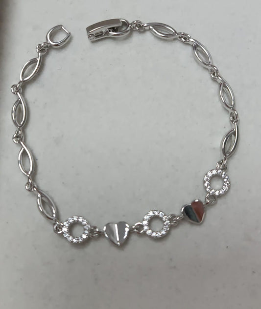 Pulseira coracoes DCG0958