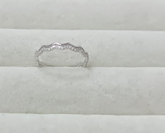 Meia Alianca Luxo Prata 925 MS00921A7