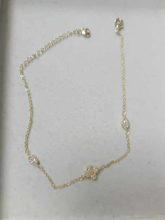 Tornozeleira Inspiracao Trevos DCG1025