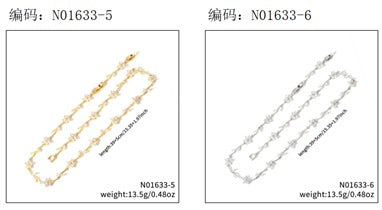 Colar riviera Flowers special Cristal  EBG0084-1