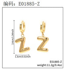 Brincos Letras iniciais Lisas EBG0064-Z