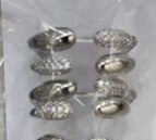 Anel ajustavel puro luxo DCG1093