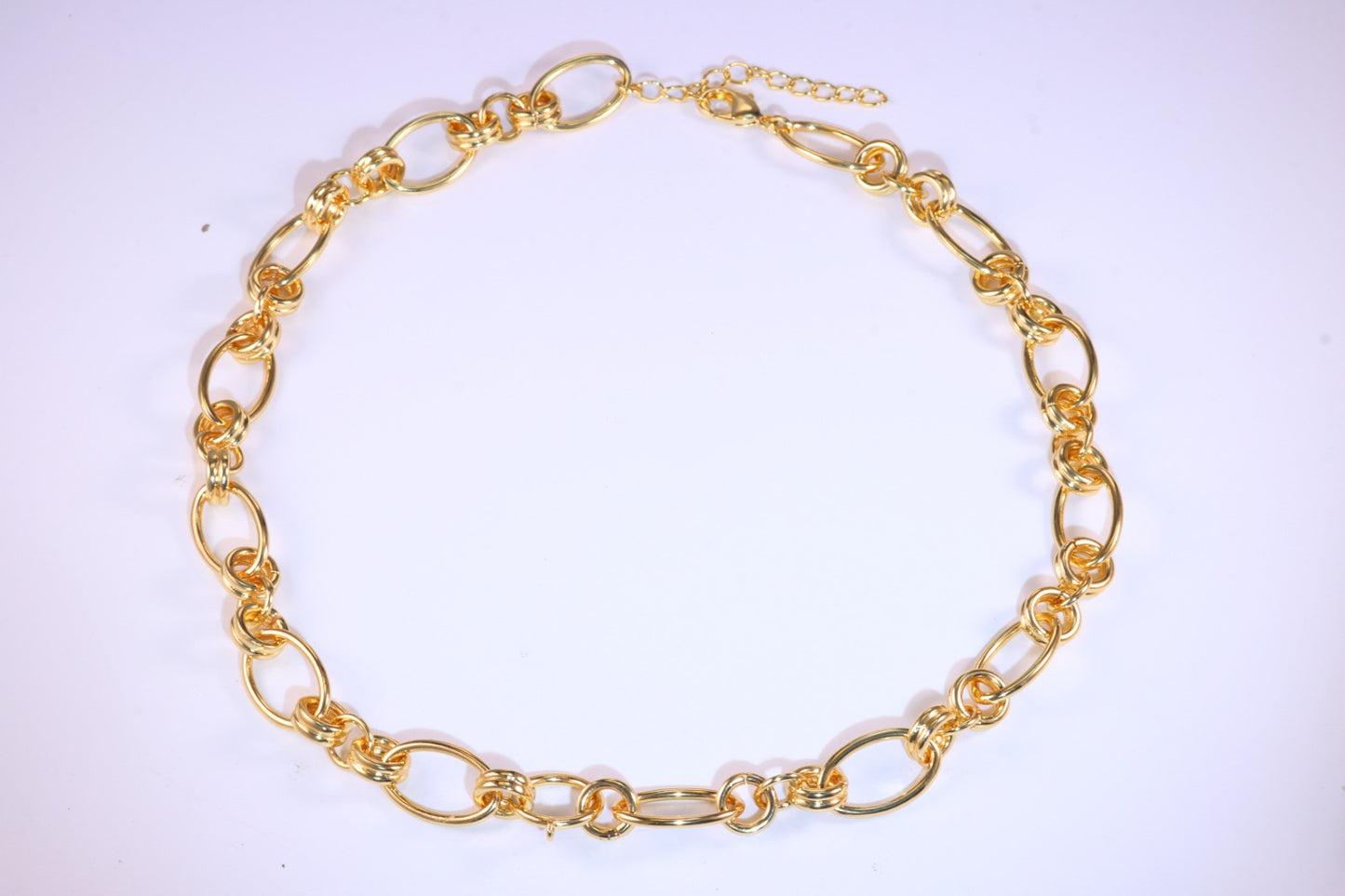 Colar Elos Lisos Elegancia XYN101365