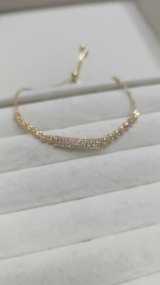 Pulseira Riviera Cravacao inglesa Super Luxo DCG0922