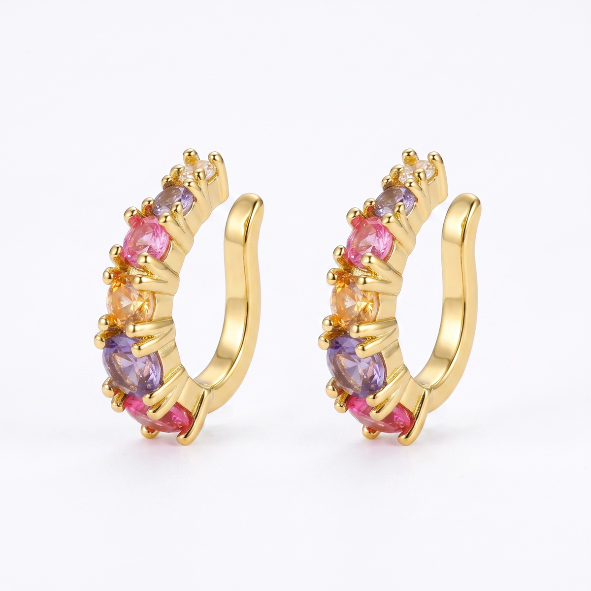 Piercing Fake Cravejado Rainbow XYE102684