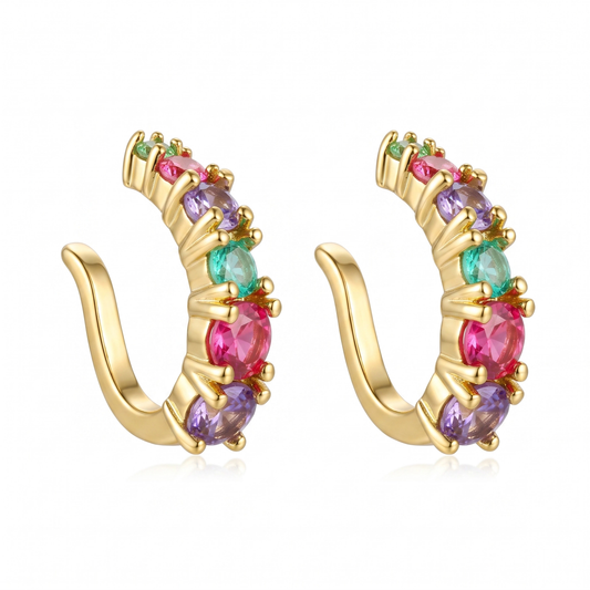 Piercing Fake Cravejado Rainbow XYE102684