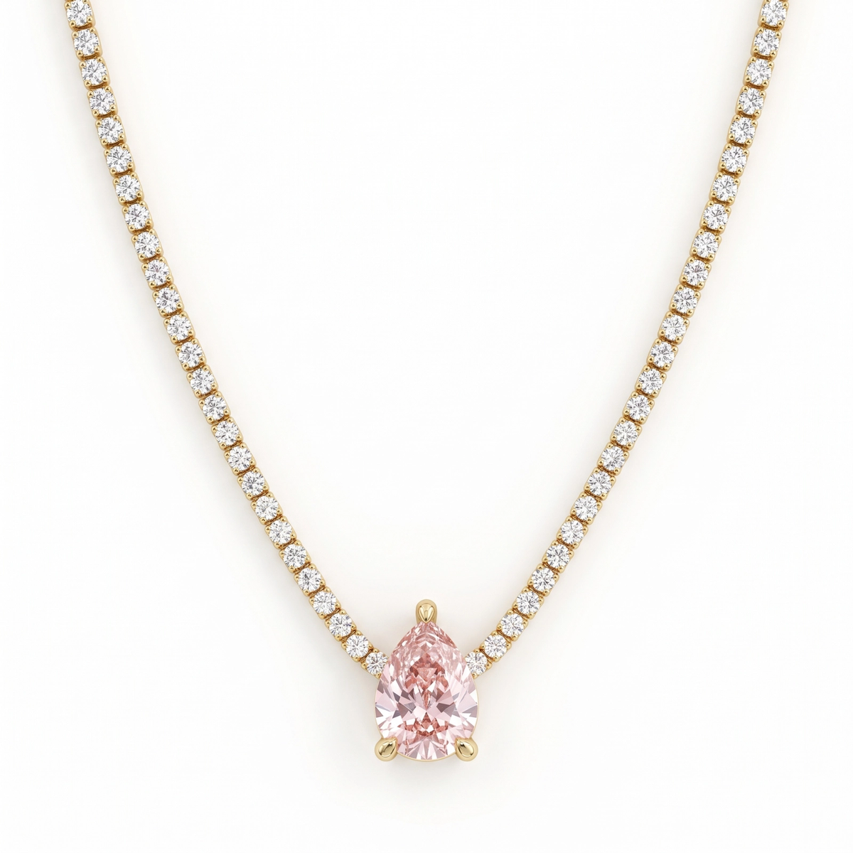 Colar Pétala de Cristal XYN101460