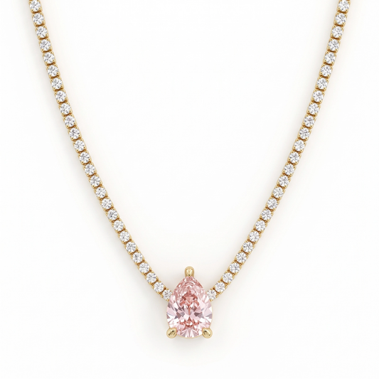 Colar Pétala de Cristal XYN101460