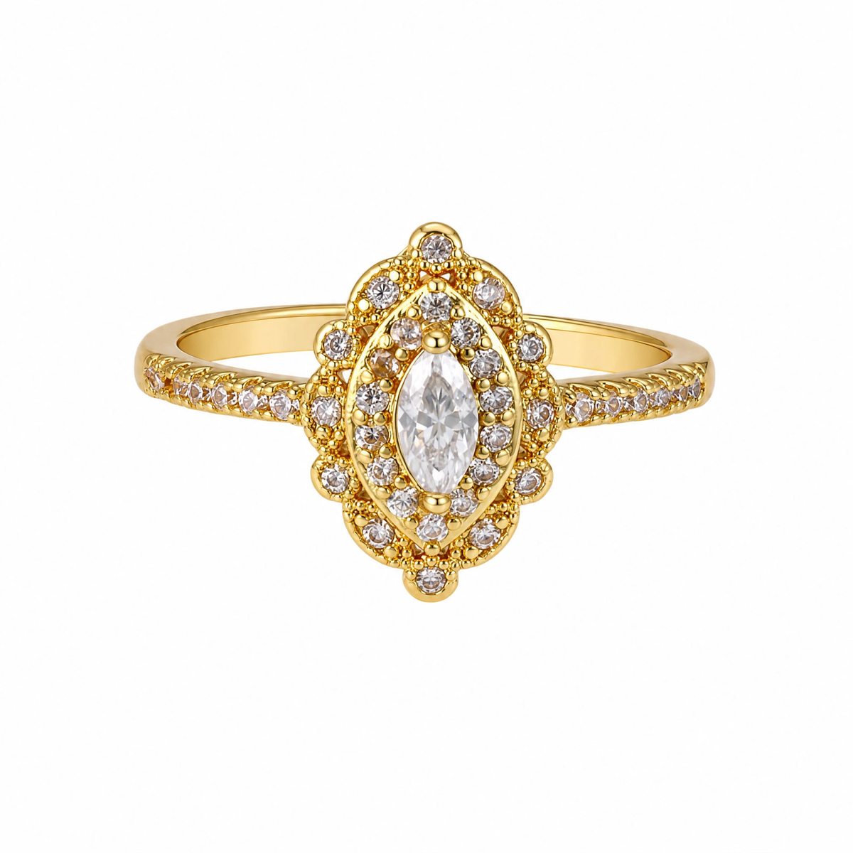 Anel Royale Marquise Gold XYR104035