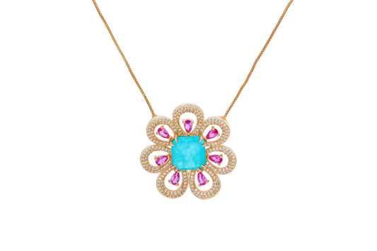 Colar de flores - XYS101517