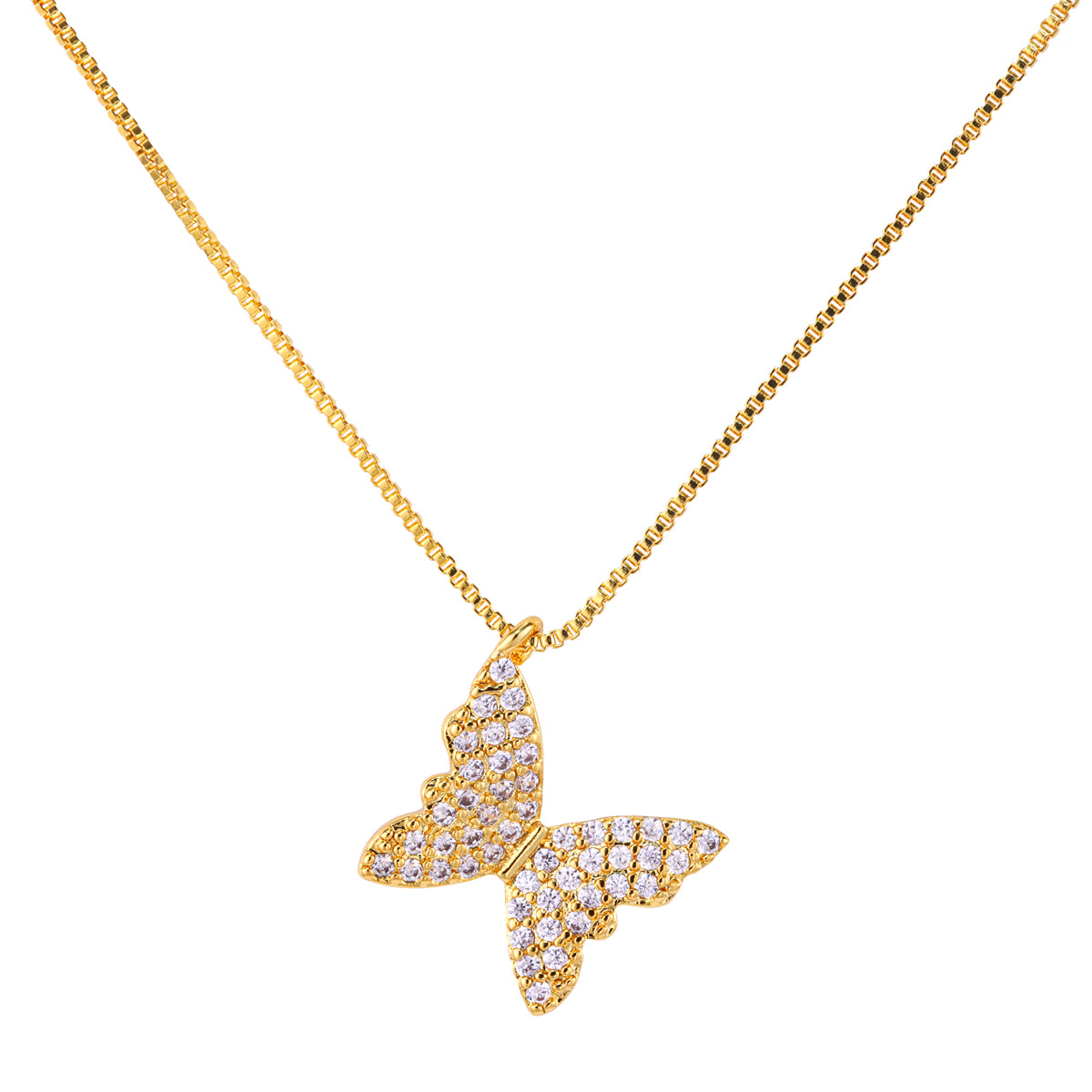 Colar Crystal Butterfly XYS101856