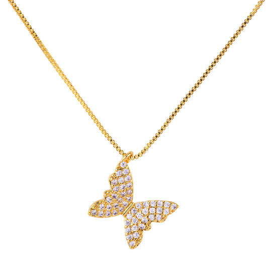 Colar Crystal Butterfly XYS101856