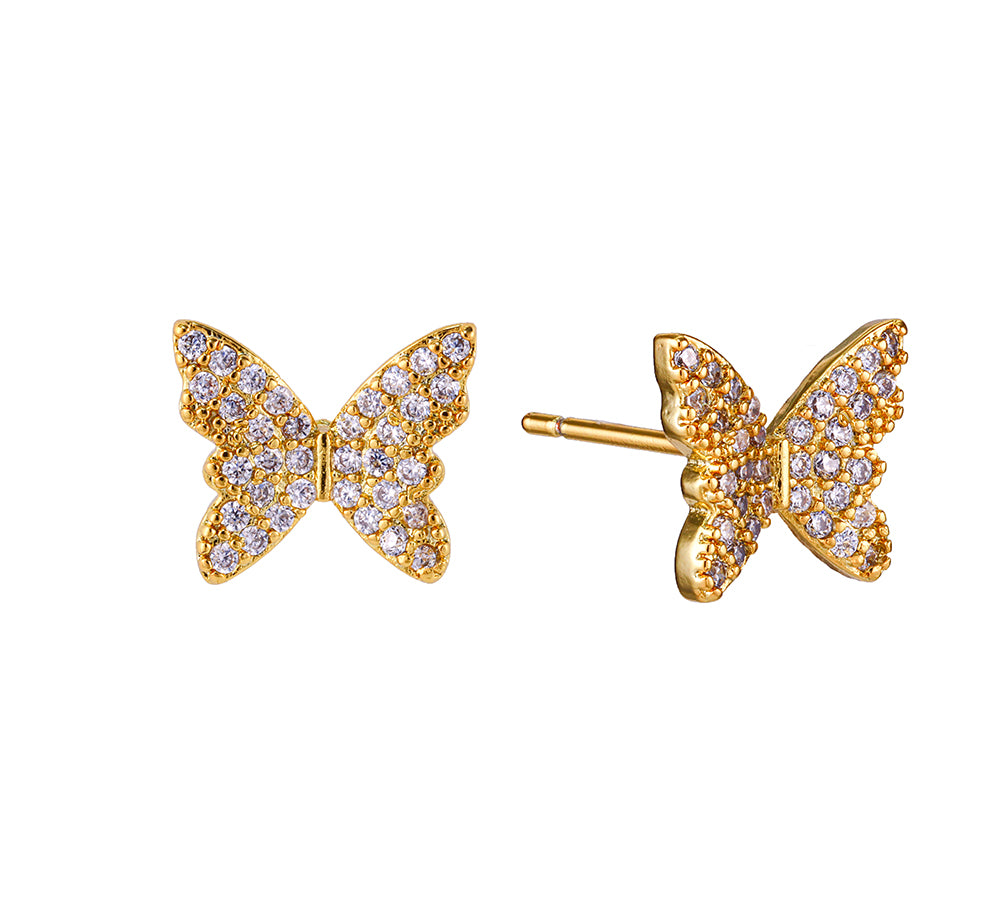 Brinco Golden Butterfly XYS101856