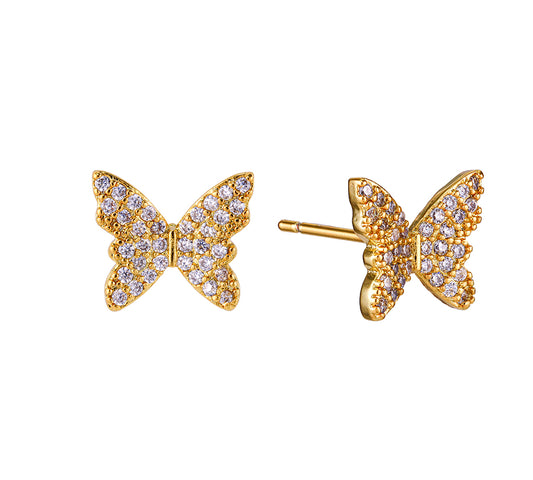 Brinco Golden Butterfly XYS101856
