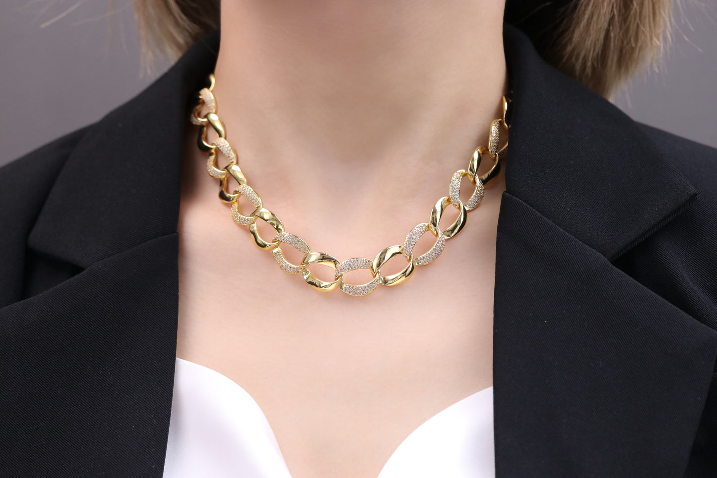 Colar elos  XYN101026