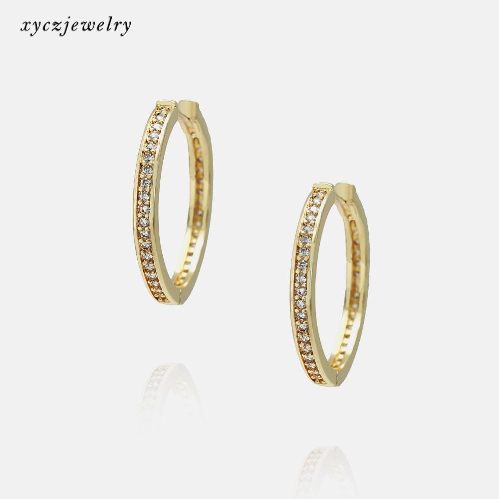 Brinco Argola"M" Fina XYE101748